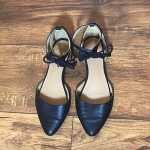 Gap Factory | Lace Up D’ Orsay Flats Sandals